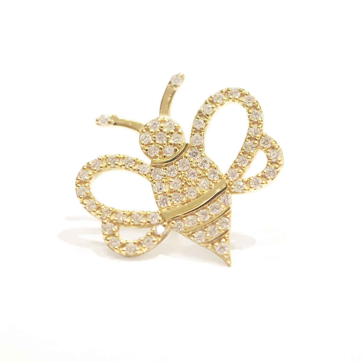 yon ジュエリー 蜂チャーム 翁安芸ﾓﾃﾞﾙ Symbol Bee Pierce mini – YON (ヨン）| 公式オンラインサイト