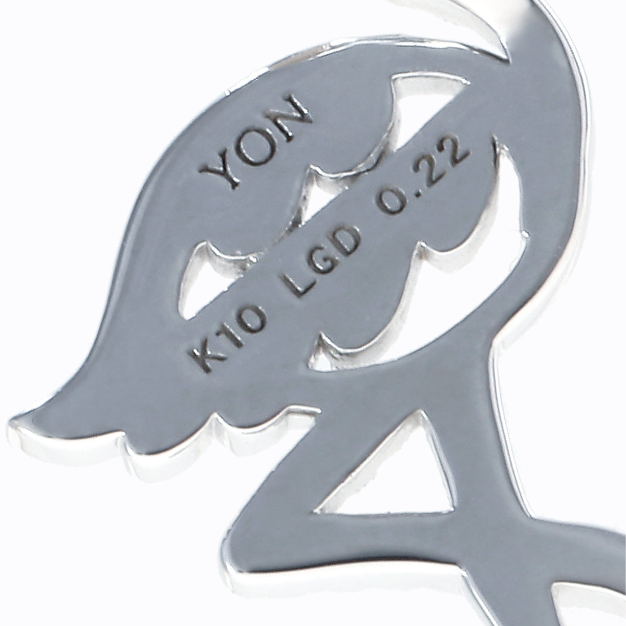 YONフラミンゴチャームSymbol Flamingo K10WG YONフラミンゴチャームSymbol Flamingo K10WG - メルカリ