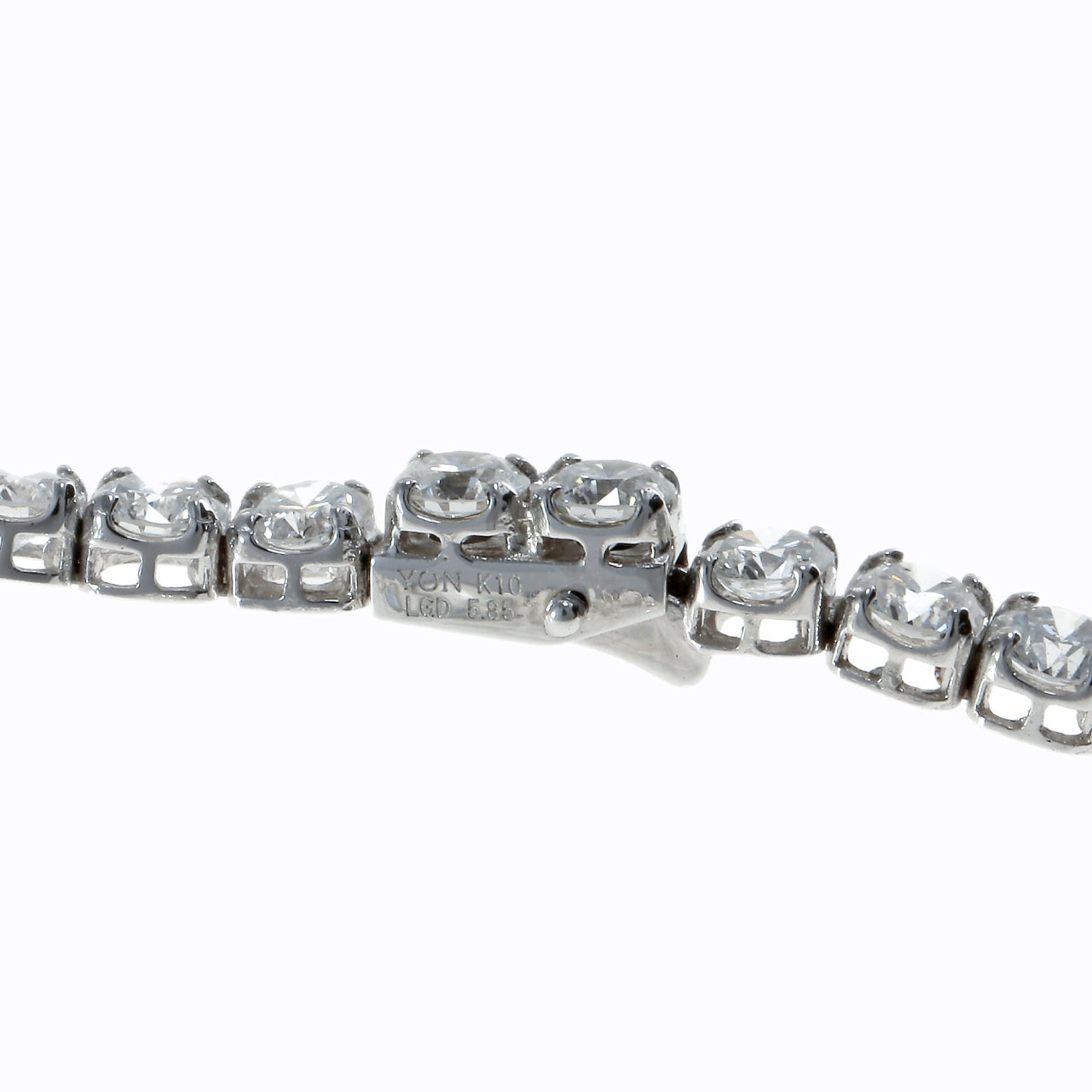 【ｵｰﾀﾞｰ品】Sparkle Tennis Bracelet M 4.6ct～5.3ct