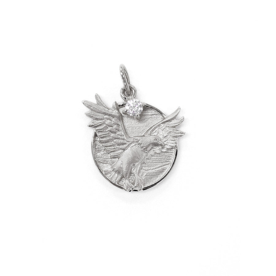 オーダー【K10WG】Nature Coin Mini Eagle