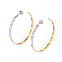 オーダー品】野沢和香ﾓﾃﾞﾙ Sunshine Grand Hoop Pierce – YON (ヨン