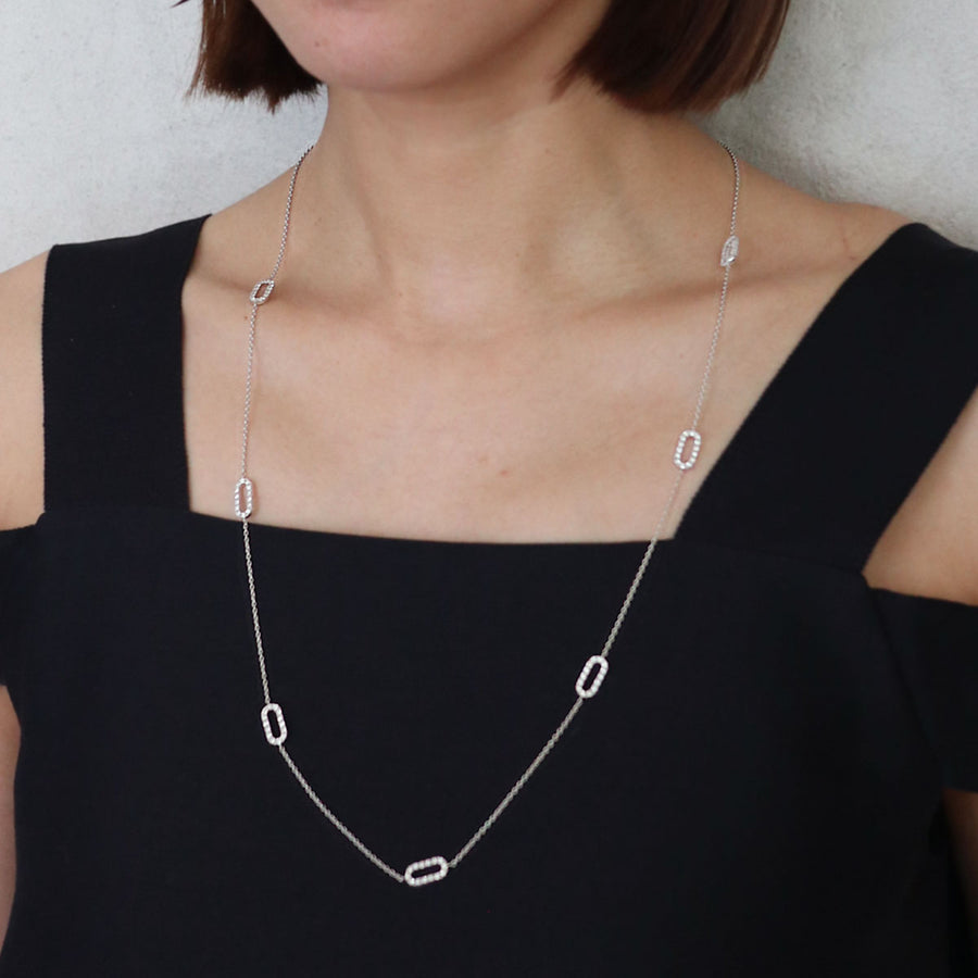 Zero Station Long Necklace
