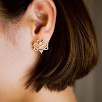 イエローゴールドのみオーダー】Symbol Bee Pierce mini – YON (ヨン