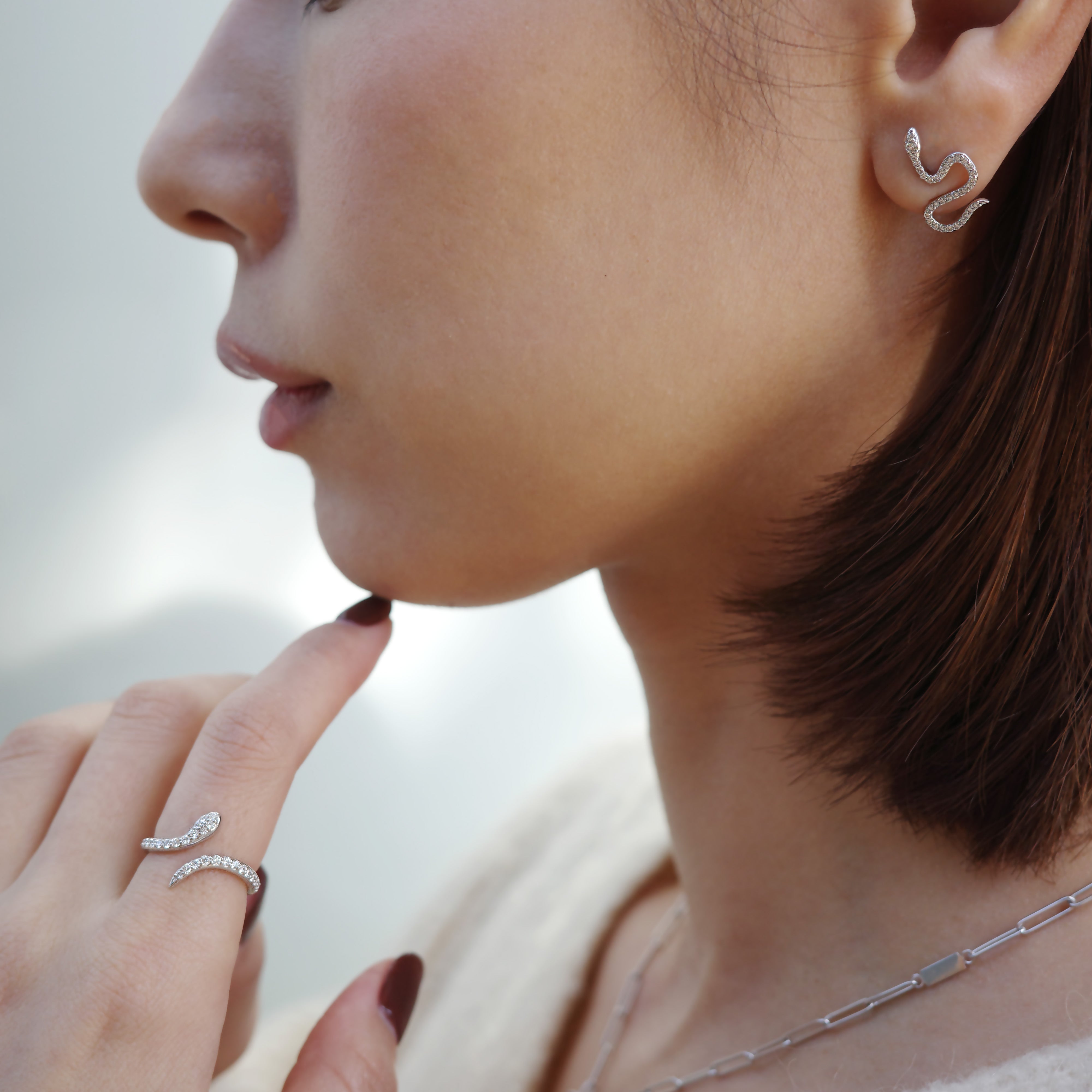 限定商品】Symbol Snake Ring – YON (ヨン）| 公式オンラインサイト