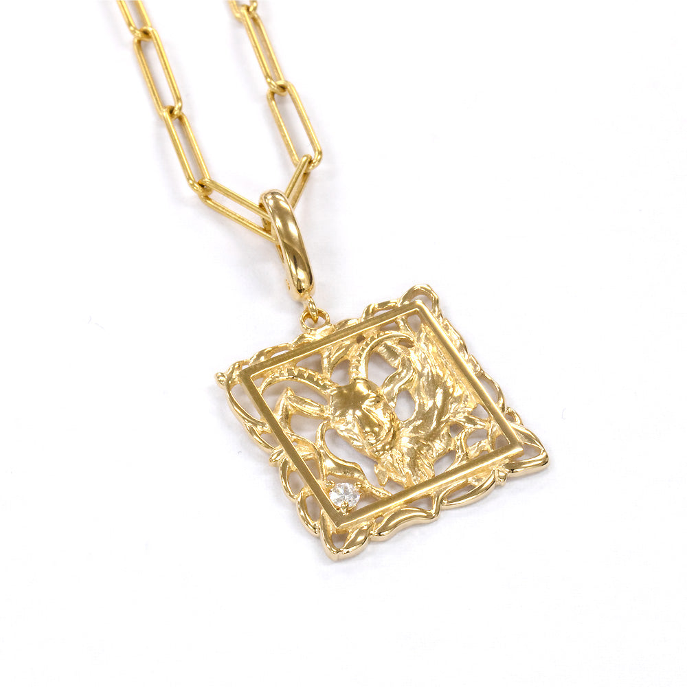 Zodiac Sign Capricorn Charm【山羊座】 – YON (ヨン）| 公式