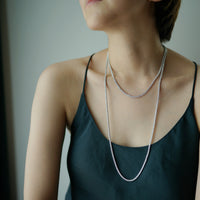 【ｵｰﾀﾞｰ品】Sparkle Tennis Necklace S 6.7ct/37cm