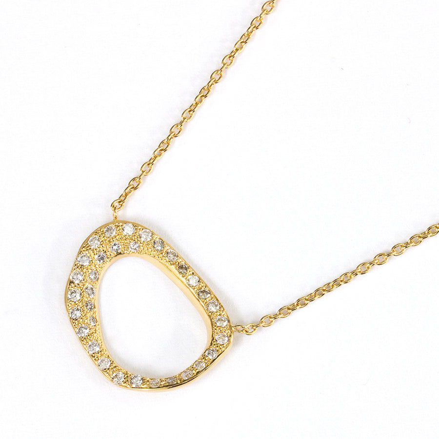 Amoibe Necklace 4/0.4ct