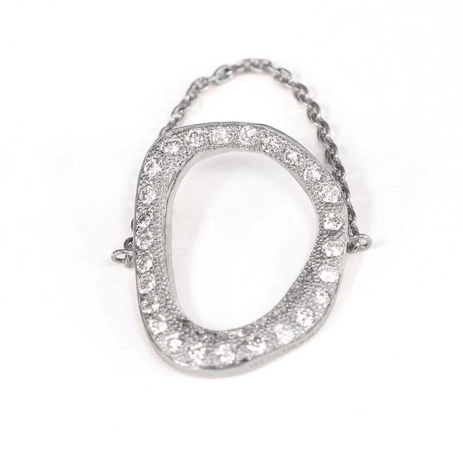 Amoibe Chain Ring 4/0.4ct