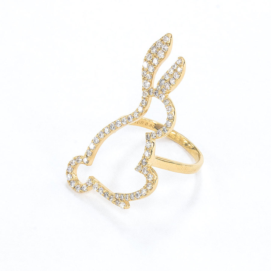 高井直子ﾓﾃﾞﾙ Symbol Rabbit M Ring