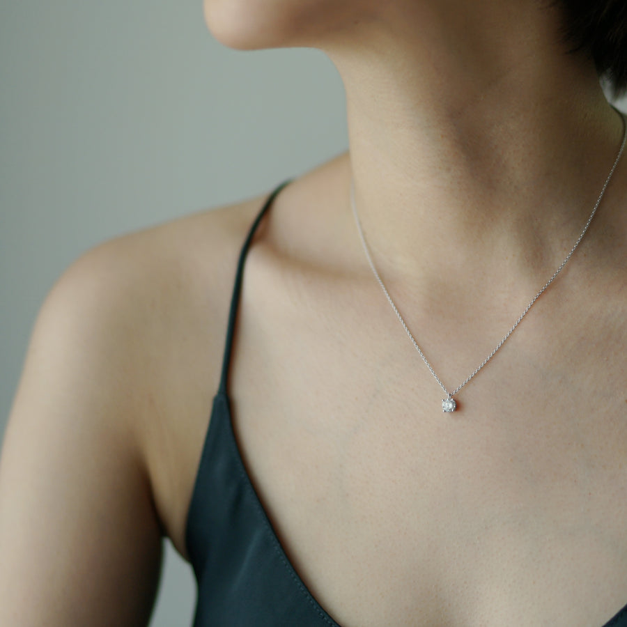 【ｵｰﾀﾞｰ品】Sparkle Necklace T0.50ct