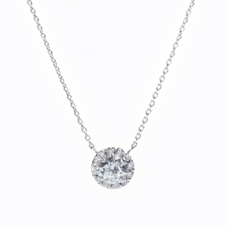 【OrderProduct】Sparkle Necklace 0.30ct＋0.11ct