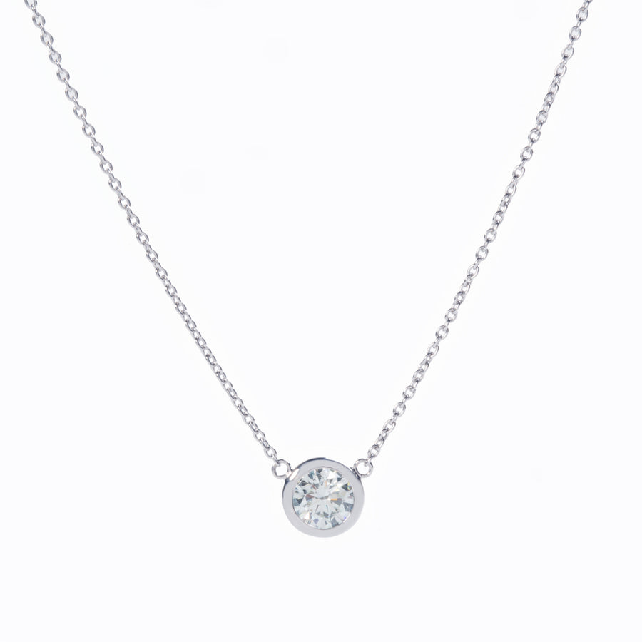 【ｵｰﾀﾞｰ品】Sparkle Necklace F0.50ct