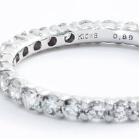 Customer] SPARKLE FULL ETERNITY RING 0.89ct – YON (ヨン）| 公式