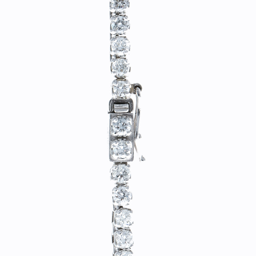 【ｵｰﾀﾞｰ品】Sparkle Tennis Necklace 13.1ct/70cm