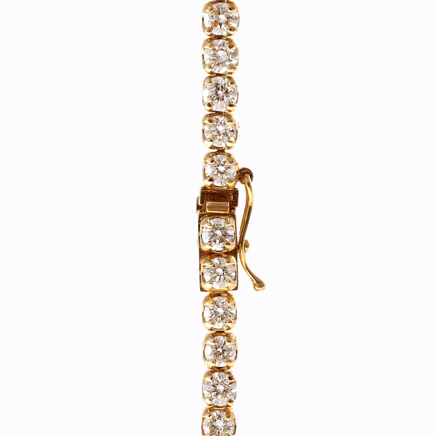 【ｵｰﾀﾞｰ品】Sparkle Tennis Necklace M 10.5ct/37cm