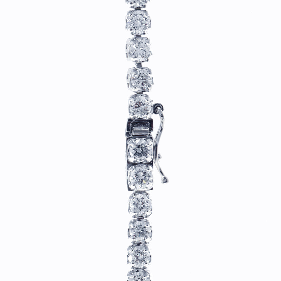 【ｵｰﾀﾞｰ品】Sparkle Tennis Necklace 20.03ct/70cm