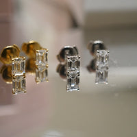 ｵｰﾀﾞｰ品】Sparkle Pierce Emerald Cut 0.5ct – YON (ヨン
