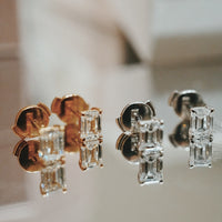YON 【オーダー品】Sparkle Pierce 0.50ct＋0.13ct ｵｰﾀﾞｰ品】Sparkle Pierce Emerald Cut 0.5ct – YON (ヨン