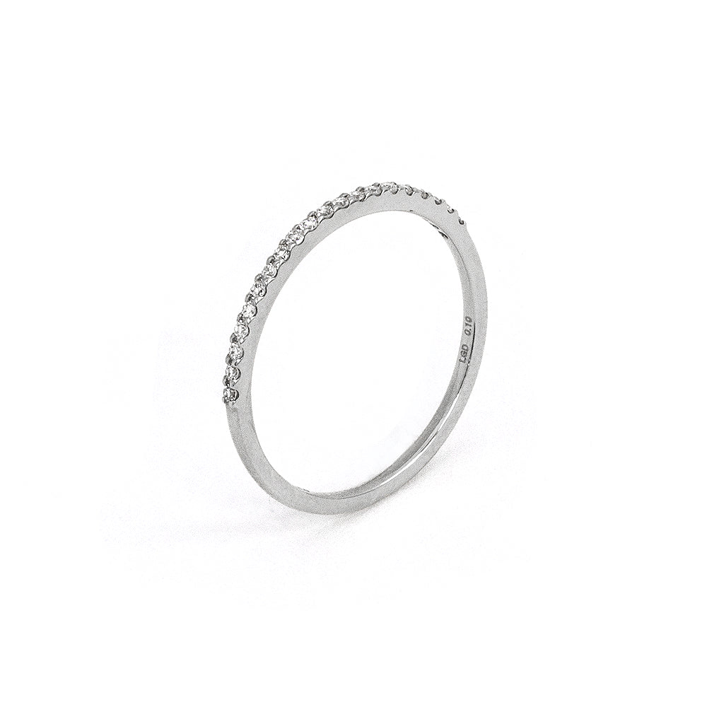 オーダー品】Sparkle Half Eternity Ring 0.1ct – YON (ヨン）| 公式オンラインサイト