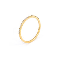 オーダー品】Sparkle Half Eternity Ring 0.1ct – YON (ヨン）| 公式