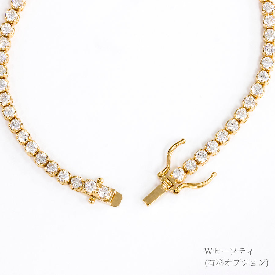 【OrderProduct】Sparkle Tennis Bracelet S 2.7ct～3.0ct